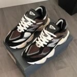 New balance 9060 dark brown Black - Image 2