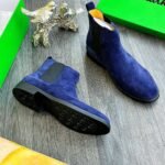Clarks leather Chelsea boot Navy Blue