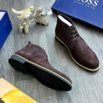 Clarks leather Chelsea boot coffee Brown