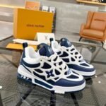 LV Skate Sneaker blue and white