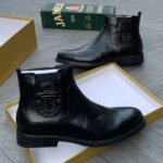 Billionaire leather Chelsea boot Black