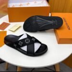 Crossover LV open-toe slides