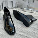Renato delbece leather Chelsea boot shining Black - Image 2