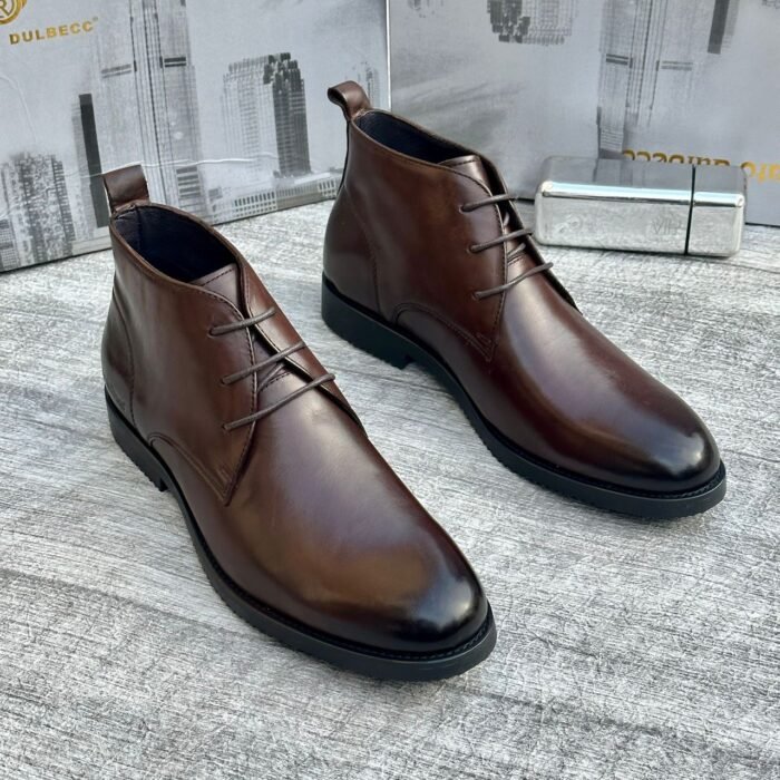 Renato delbece leather Chelsea boot Brown - Image 2