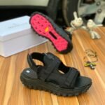 Moncler Vela logo-patch sandal