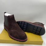 Edgar sueded Chelsea boot coffee brown