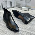 Renato delbece leather Chelsea boot Black - Image 2