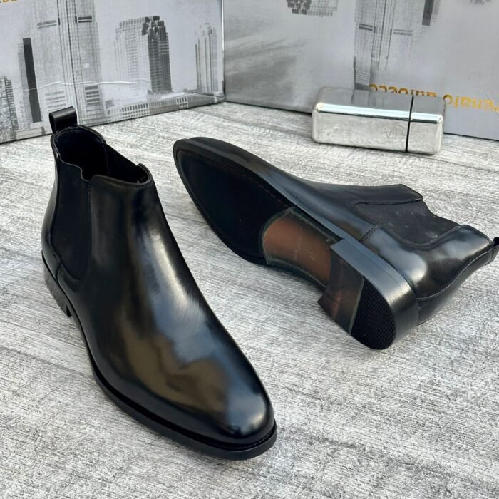 Renato delbece leather Chelsea boot Black - Image 2