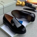 Richwana Horsbit patent black loafers - Image 2