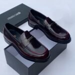 Bradley 11 patent leather shoes wine colour