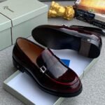 Richwana Horsbit wine colour loafers - Image 2