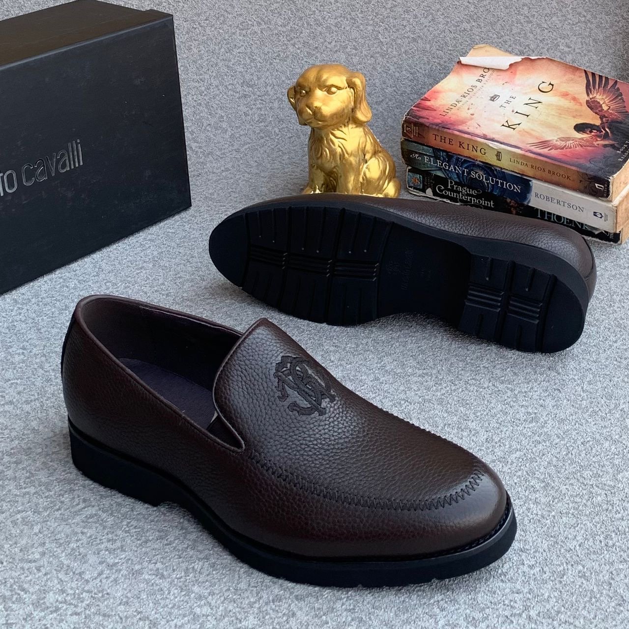 d2082c4e-76e0-4c8b-896f-980676e93a89 Easy weejuns Larson leather penny loafers coffee brown - Image 1