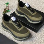 Boss Chunky sneakers, Sculpted Sole and Textured Knit Upper