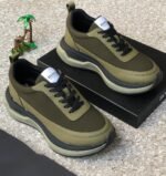 Boss Chunky sneakers, Sculpted Sole and Textured Knit Upper