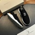 Brunello Cucinelli Classic luxury sneakers black