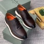 berluti Leather sneakers brown colour - Image 2
