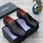Tomford leather Loafers Coffee Brown