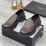 Alberto Guardiani Strap Penny Loafers Brown