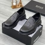 Boss Penny Loafers Black