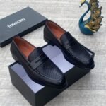 Tomford leather Loafers Black