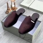 Steve Riots suede Mules Coffee Brown