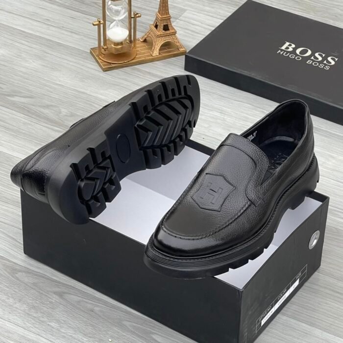 Boss Penny Loafers Black - Image 2