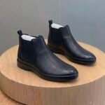 Astaire full-grain leather ankle boots black - Image 2