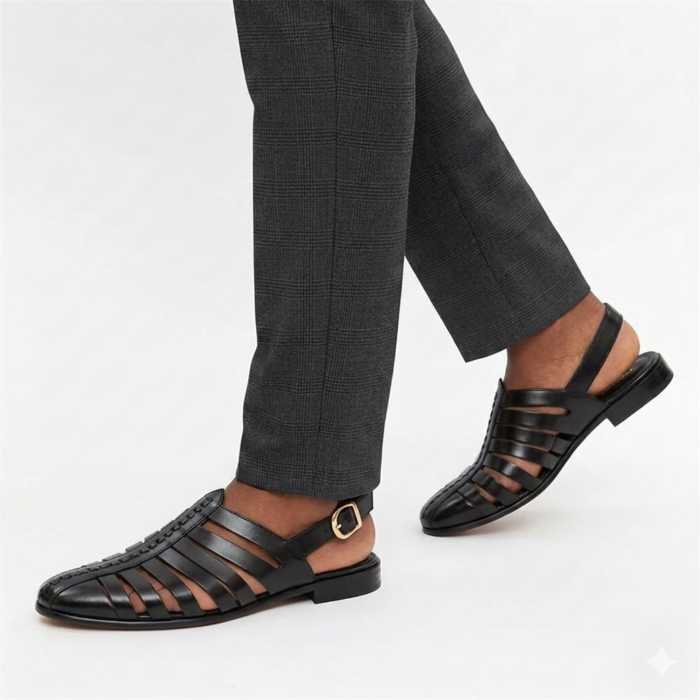 Fisherman Rossi leather sandals - Image 2