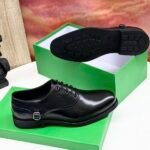 clarks lace-up leather Loafers Black
