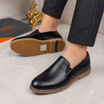 bugatchi penny leather Loafers black - Image 2