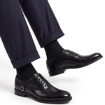 clarks lace-up leather Loafers Black