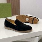 bugatchi penny suede Loafers navy blue