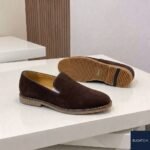 bugatchi penny suede Loafers brown colour