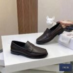 Graville loafer in grain calfskin brown